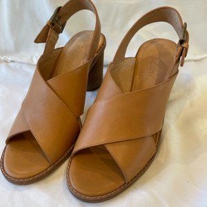 NEW Madewell Ruthie Criss Cross Sandal in Leather 6.5